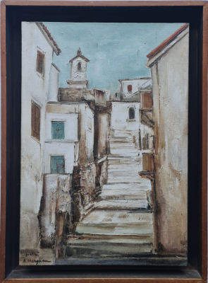 AHUVA SHERMAN - Technique: OIL ON CANVAS Size: 50x35