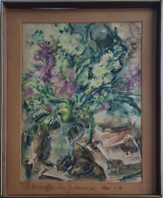 LUIZA WILHELM - Technique: WATERCOLOR Size: 67x48