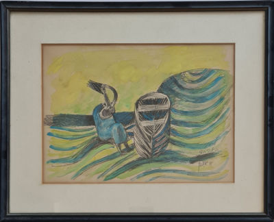 AVRAHAM OFEK - Technique: MIX TECHNIQUE Size: 23X31