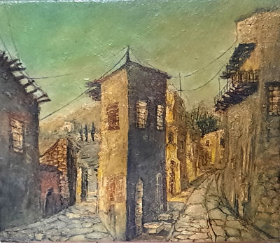 DAN MOSKUNA - Technique: OIL ON CANVAS Size: 46x52