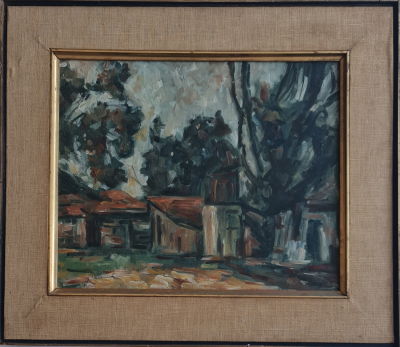 ZVI SHORR - Technique: OIL ON CANVAS 
Size: 38x46