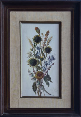 ANN MEDALIE - Technique: OIL ON CANVAS BOARD 
Size: 40x20