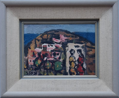 YAACOV WEXLER - Technique: OIL ON CANVAS 
Size: 18x23