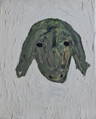 MENASHE KADISHMAN - Technique: ACRYLIC ON CANVAS 
Size: 74X60