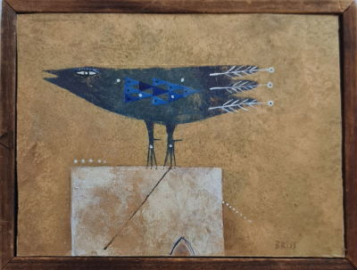 SAMI BRISS - Technique: OIL ON BOARD 
Size: 15X20