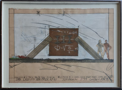 IGAL TUMARKIN - Technique: MIX TECHNIQUE 
Size: 57X76 
Date: 1979