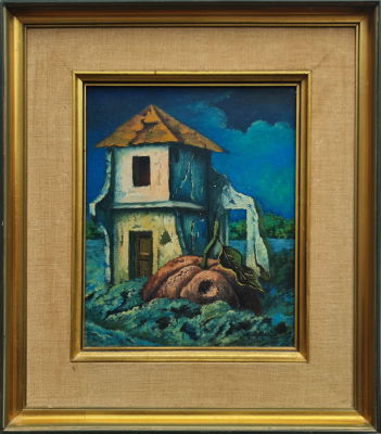 ZEEV KUN - Technique: OIL ON CANVAS Size: 27x22