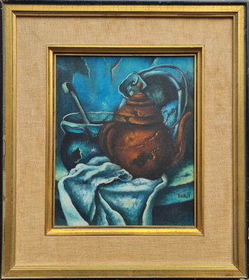 ZEEV KUN - Technique: OIL ON CANVAS Size: 27x22