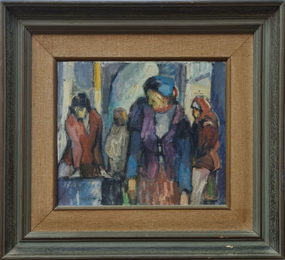 AVI SCHWARTZ - Technique: OIL ON ARTIST BOARD Size: 30x36