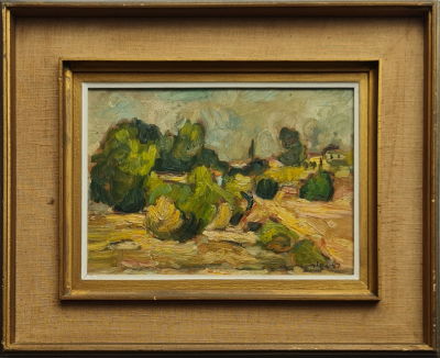 ZVI SHORR - Technique: OIL ON BOARD Size: 25x35