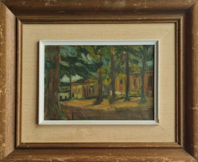 ZVI SHORR - Technique: OIL ON CANVAS Size: 33x24