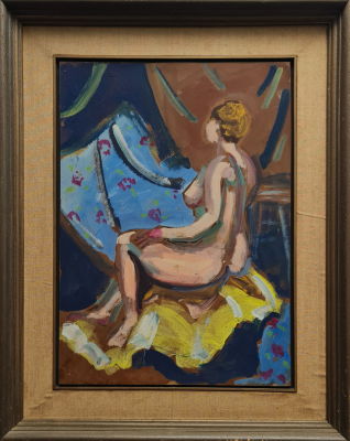 SHIMSHON HOLTZMAN - Technique: OIL ON BOARD Size: 50x35