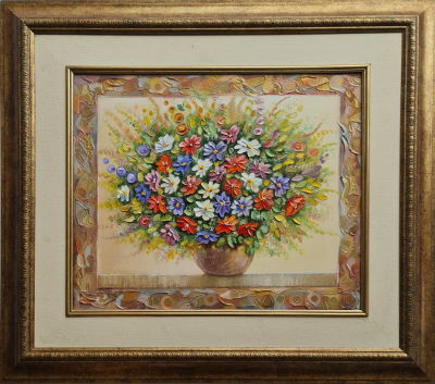 NURIT GRANOT - Technique: OIL ON CANVAS Size: 50x60