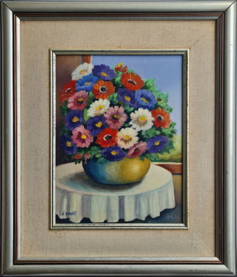 NURIT GRANOT - Technique: OIL ON CANVAS Size: 40x30