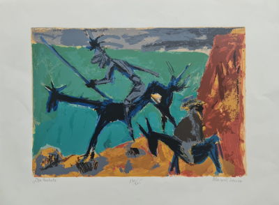 MARCEL JANCO - Technique: LITHO SIGNED BY HAND Size: 50x65