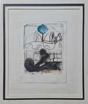 RAANAN LEVY - Technique: MIX MEDIA Size: 32x25