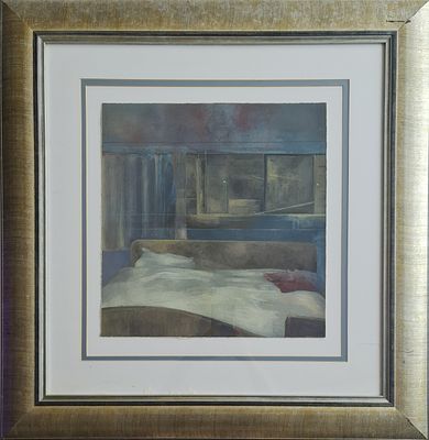 RAANAN LEVY - Technique: GOUACHE Size: 43x41