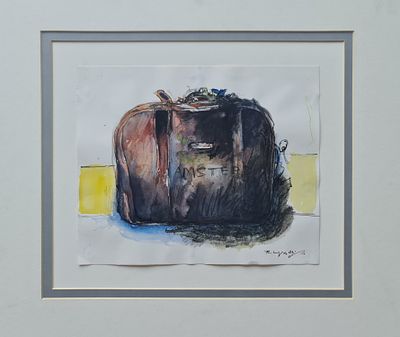 RAANAN LEVY - Technique: MIX MEDIA Size: 21x26 Date: 1982