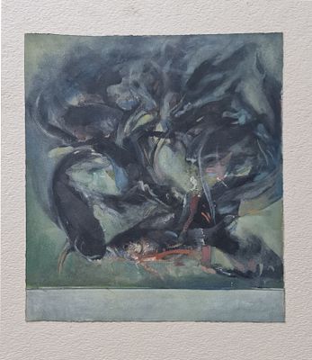 RAANAN LEVY - Technique: GOUACHE Size: 40x36