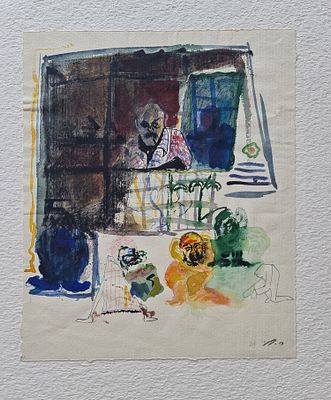 RAANAN LEVY - Technique: MIX MEDIA Size: 27x23