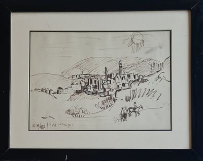 YOSEF KOSSONOGI - 
* . 
. Technique: DRAWING Size: 24x33