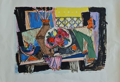 MARCEL JANCO - 
* . 
. Technique: LITHO SIGNED BY HAND Size: 53X75