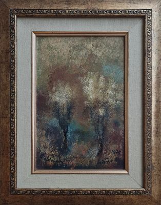 ALBERT GOLDMAN - 
* . 
. Technique: OIL ON BOARD Size: 29X19