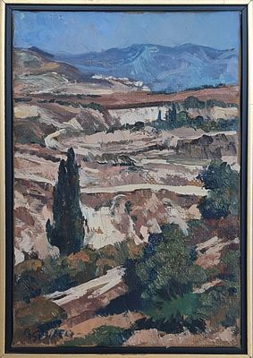 ROBERT ROZENBERG - 
* . 
. Technique: OIL ON CANVAS Size: 30X20