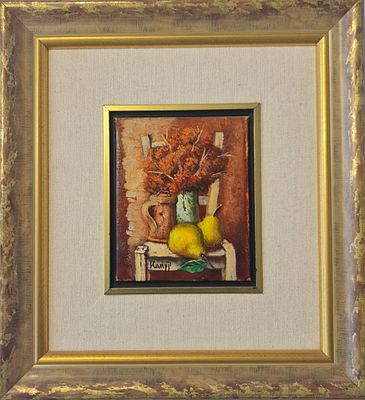 ZEEV KUN - Technique: OIL ON CANVAS Size: 16X13