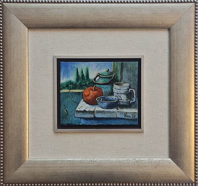 ZEEV KUN - Technique: OIL ON CANVAS Size: 13X16