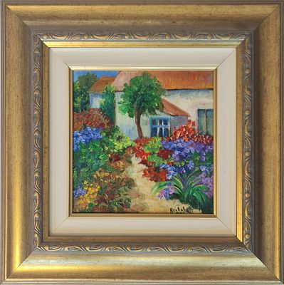 HEDDY KUN - Technique: OIL ON CANVAS Size: 20X20