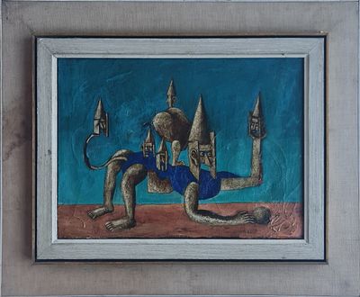 DAN KEIDAR - Technique: OIL ON CANVAS Size: 34X47