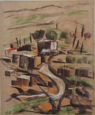 KAETE EPHRAIM MARCUS - Technique: PASTEL ON PAPER Size: 53X44