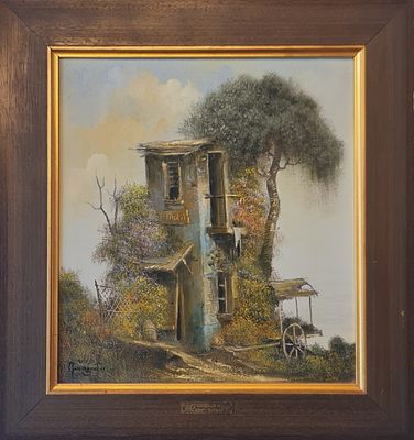 YAACOV NOVOGRODER - Technique: OIL ON CANVAS Size: 32X29