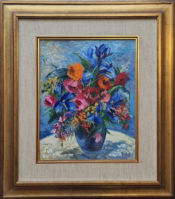 HEDDY KUN - Technique: OIL ON ARTIST BOARD Size: 38x31