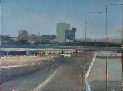 YARON COHEN - Technique: OIL ON CANVAS Size: 23x30 Date: 2022