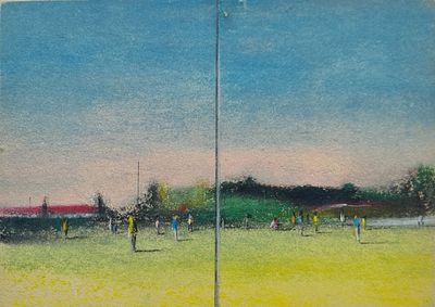 YARON COHEN - Technique: OIL ON BOARD Size: 21x29 Date: 2022