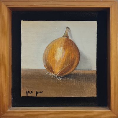 YARON COHEN - Technique: OIL ON ARTIST BOARD Size: 15x15