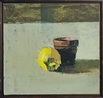 YARON COHEN - Technique: OIL ON WOOD Size: 23x25 Date: 2015
