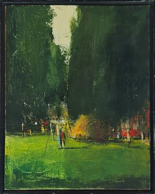 YARON COHEN - Technique: OIL ON ARTIST BOARD Size: 36x28 Date: 2014