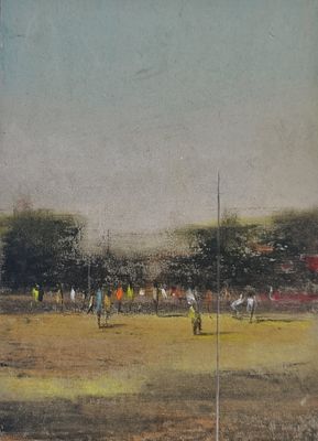 YARON COHEN - Technique: OIL ON WOOD Size: 25x18