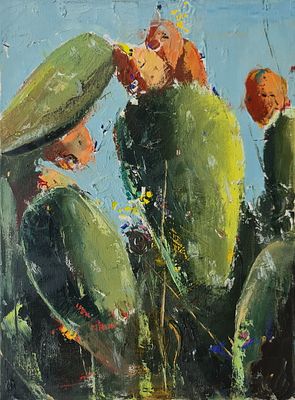 YARON COHEN - Technique: OIL ON CANVAS Size: 40x30 Date: 2025