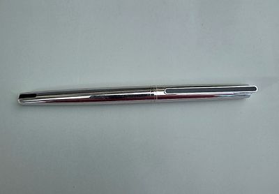 עט WATERMAN DG רולר עשוי כסף מלא , קישוטים בצביעה אפוקסית , מצב חדש, אורך 14