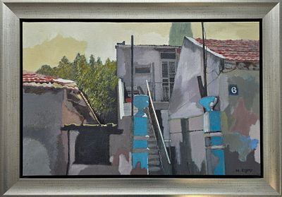 ODED FEINGERSH - Technique: OIL ON CANVAS Size: 70X45 Date: 2004