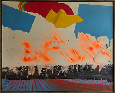 ODED FEINGERSH - Technique: OIL ON CANVAS Size: 80x100