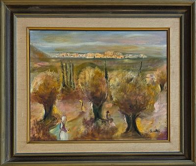 SHLOMO ALTER - Technique: OIL ON CANVAS Size: 50x60