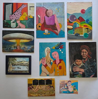 IGAL LICHTENSHTEIN - Technique: MIX MEDIA