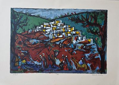 MARCEL JANCO - Technique: LITHO SIGNED BY HAND, NUMBERD 138\200 Size: 53X75