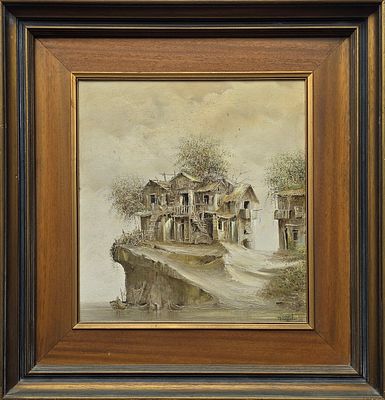 YAACOV NOVOGRODER - Technique: OIL ON CANVAS Size: 42x39