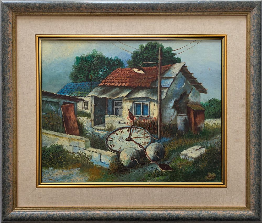 ZEEV KUN - Technique: OIL ON CANVAS 
Size: 40X50